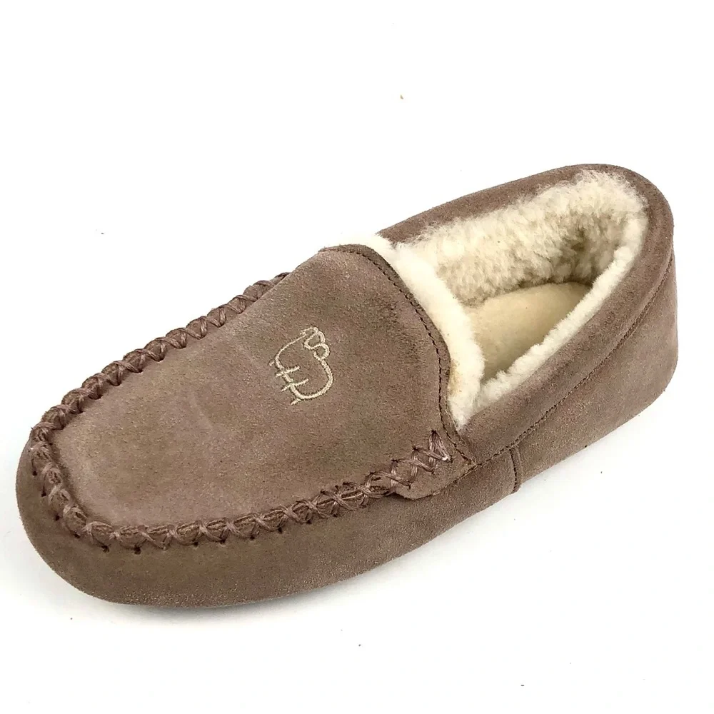 Lamo Kids Australian Sheepskin Moccasin Slipper 5